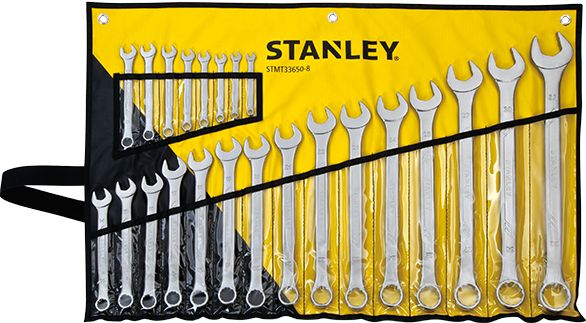 Ручной инструмент Набор ключей Stanley STMT33650-8 рожково-накидные (23 шт)