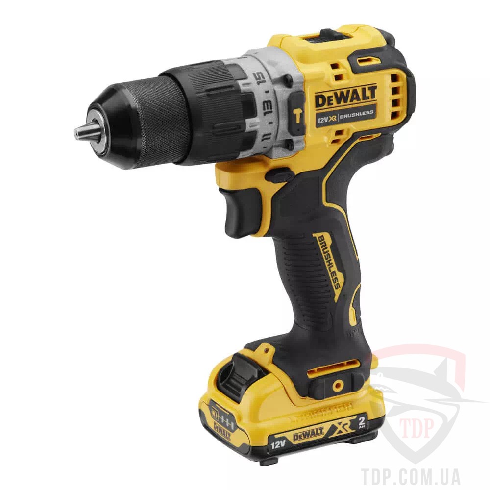 Дриль-шуруповерт DeWALT XR Li-Ion 12 В (DCD706D2) - Фото №2