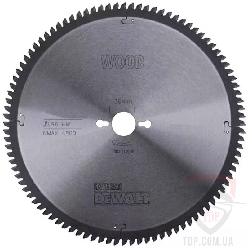 Оснастка Диск пильний DeWALT EXTREME WORKSHOP 350x30x96z (DT4291)