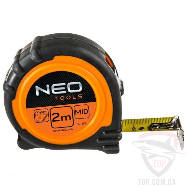 Измерительная техника Рулетка NEO 2мx16мм с магнитом (67-112)