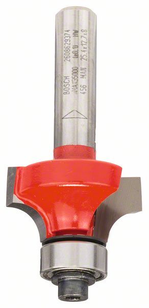 Оснастка Фреза кромочная калевочная Bosch Expert D28.6 d8 h12.7 L55 R8 (2608629375)