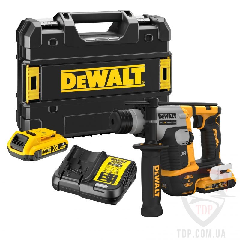 Электроинструмент Перфоратор аккумуляторный бесщёточный DeWALT DCH172D2