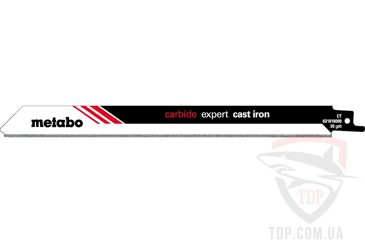 Оснастка Полотно для шабельних пил Metabo Expert Cast Iron 225мм 2 шт (631818000)