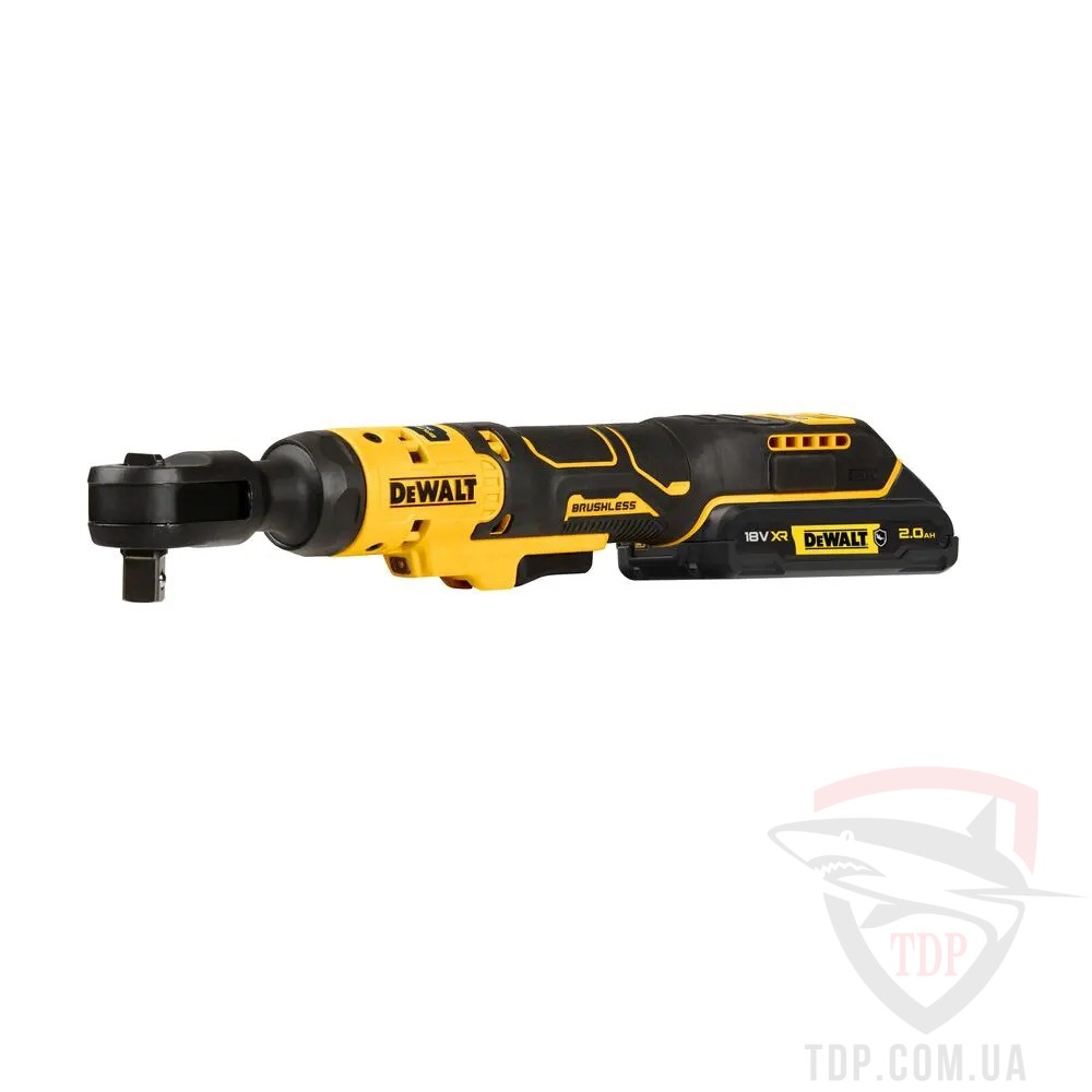Электроинструмент Гайковерт кутовий DeWALT XR Li-Ion 18В (DCF512D1G)