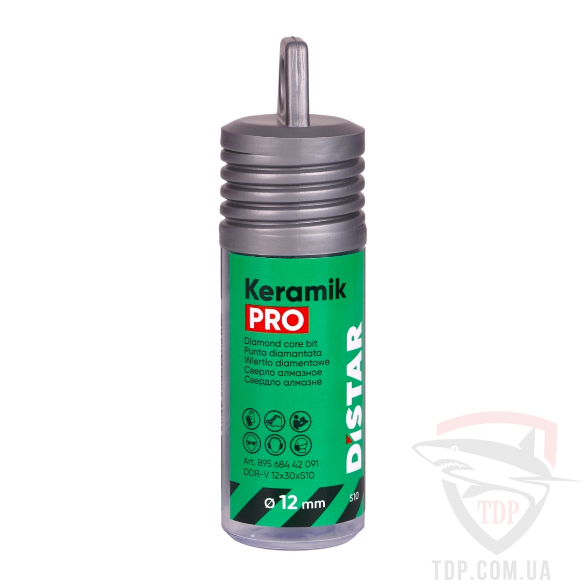 Свердло алмазне по керамограніту Distar Keramik Pro 12x30xS10 (89568442091) - Фото №5