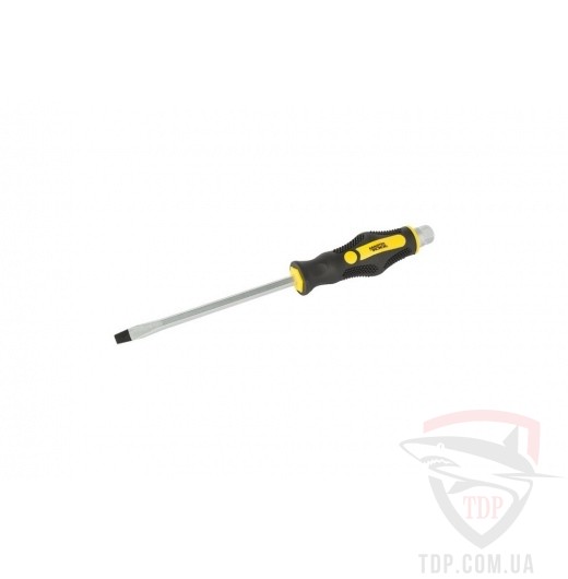 Ручной инструмент Викрутка ударна плоска магнітна MasterTool EXTERNAL HEX SL8x150 мм (49-6815)
