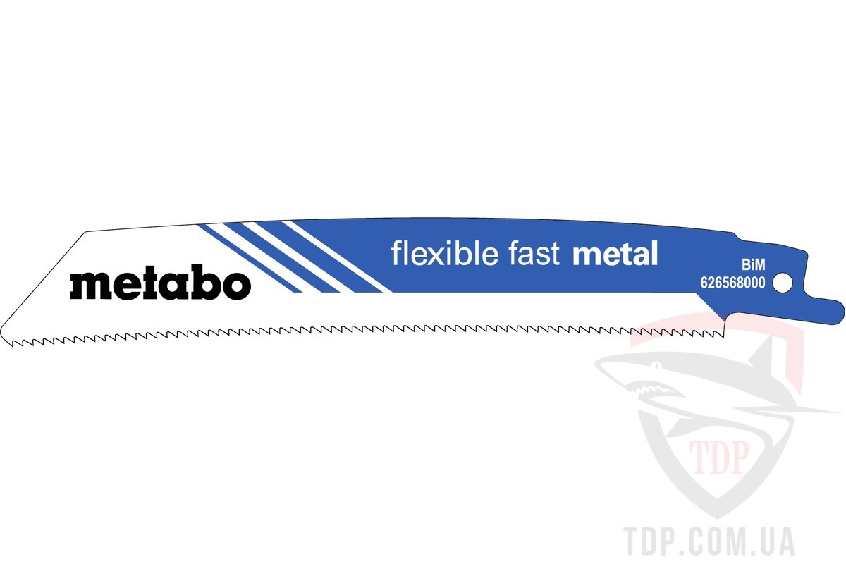 Оснастка Полотно для шабельних пил Metabo Flexible Fast Metal 150мм 5 шт (626568000)