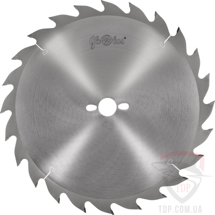 Оснастка Пильный диск по дереву Globus 500x30x24z GS20 (PS010-0500-0003)