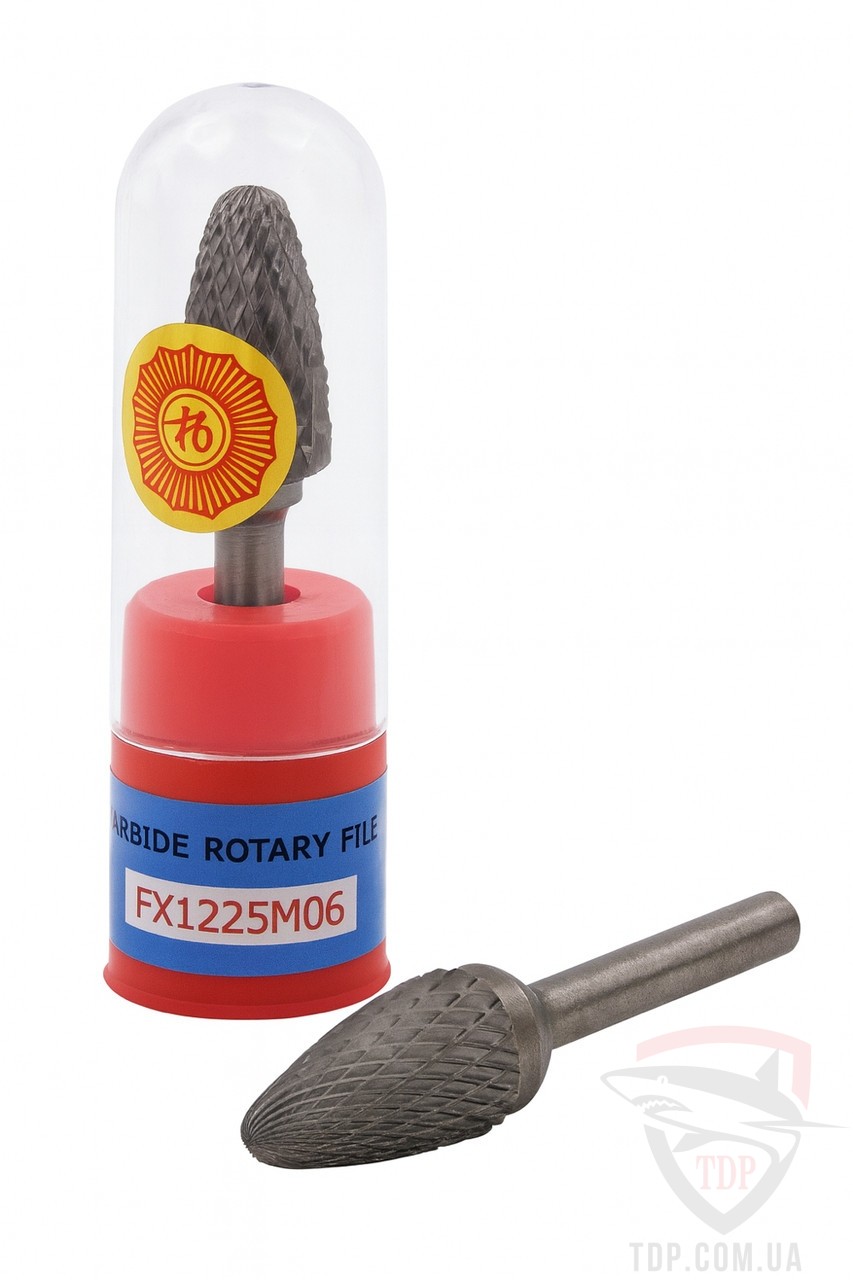 Оснастка Борфреза по металу ZhWei тип F D12 d6 h25