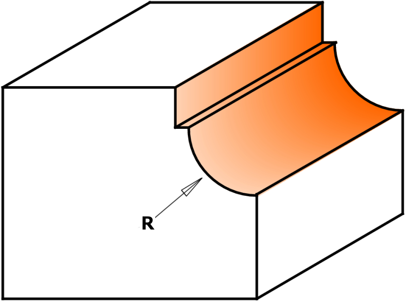 Фреза кромочная калёвочная СМТ 763.048.11 - Фото №2