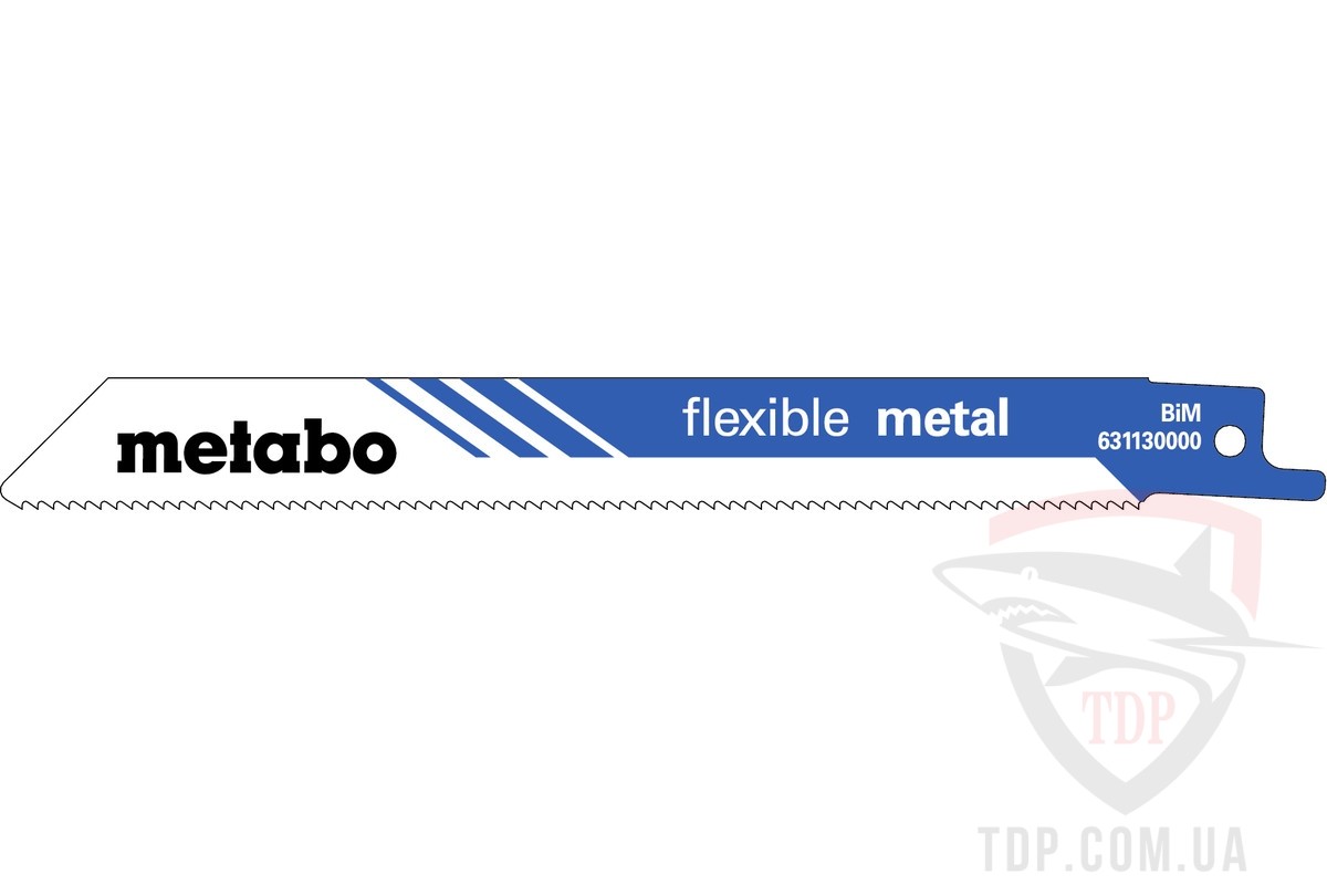 Оснастка Полотно для шабельних пил Metabo Flexible Fast Metal 150мм 5 шт (631454000)