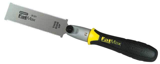 Ручной инструмент Мини-ножовка по дереву Stanley FatMax mini FlushCut pull saw 120 мм (0-20-331)