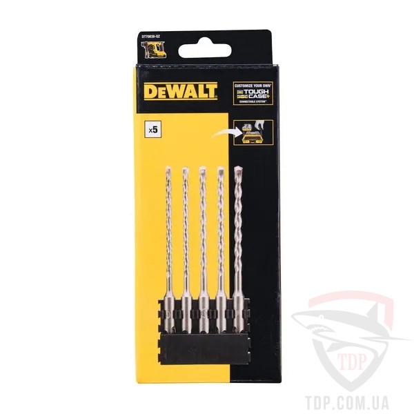 Набір бурів DeWALT SDS-Plus 5-7 мм 6 шт (DT70838) - Фото №2