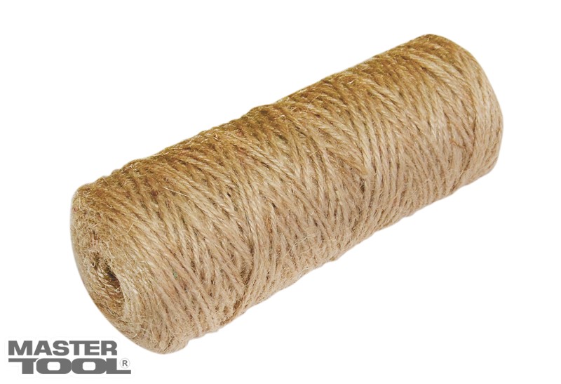Нить джутовая Master Tool 92-0618 тонкая 0,2 кг
