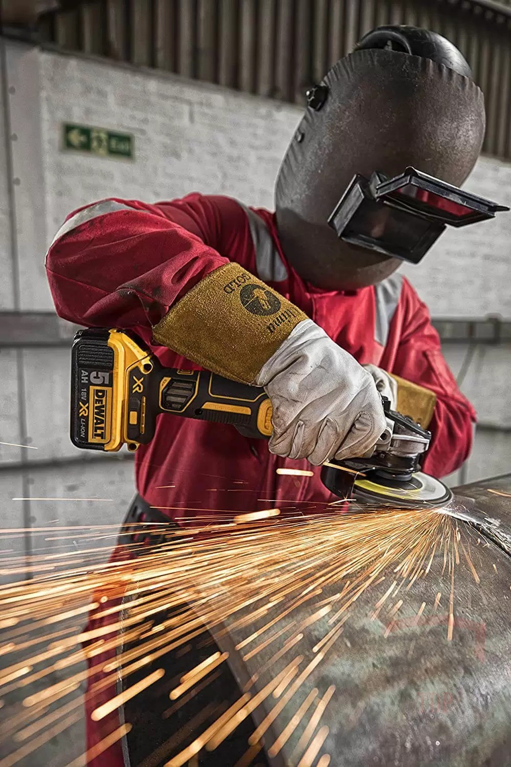 Акумуляторна кутова шліфмашина DeWALT XR Li-lon 18В (DCG405NT) - Фото №4