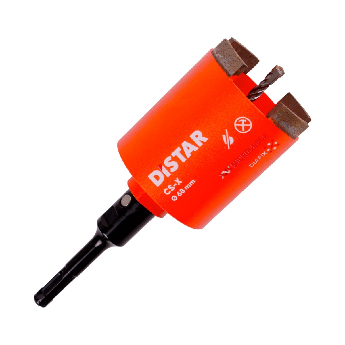 Алмазный инструмент Свердло алмазне по бетону Distar 68x70-4xSDS-Plus CS-X (10170085516)