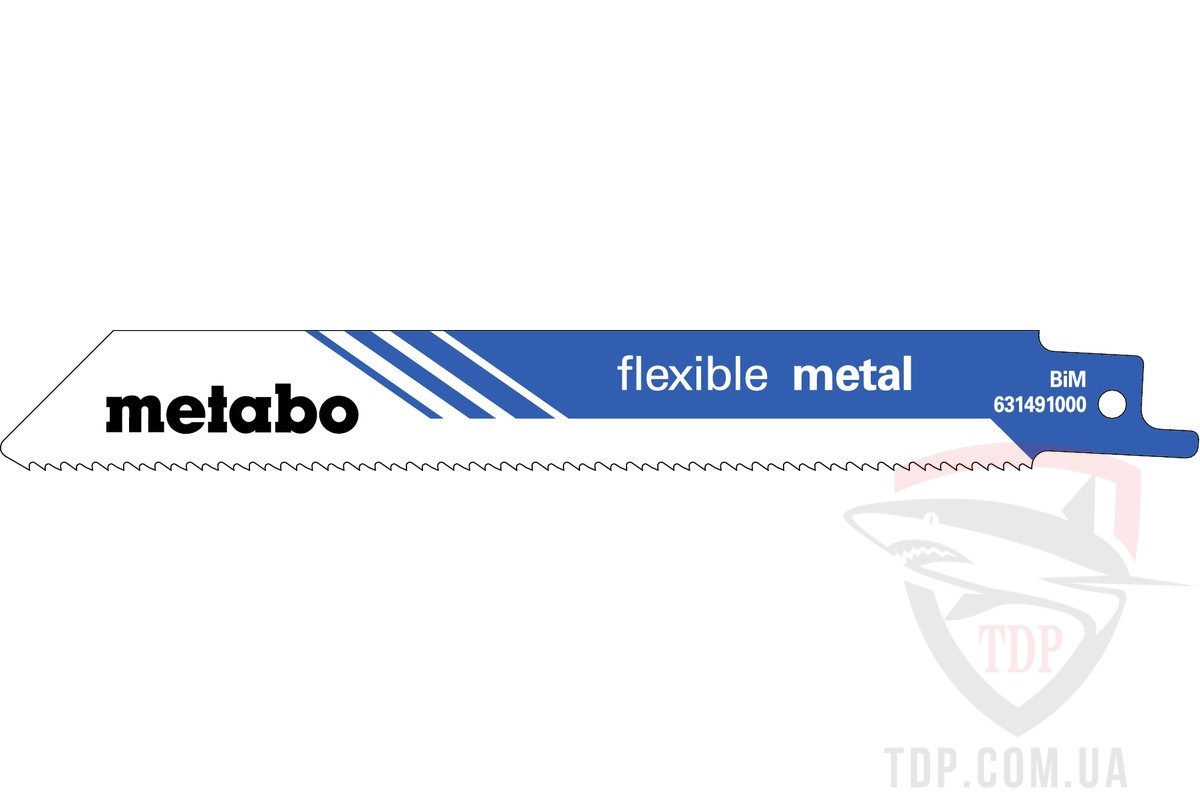 Оснастка Полотно для шабельних пил Metabo Flexible Fast Metal 150мм 100шт (625491000)
