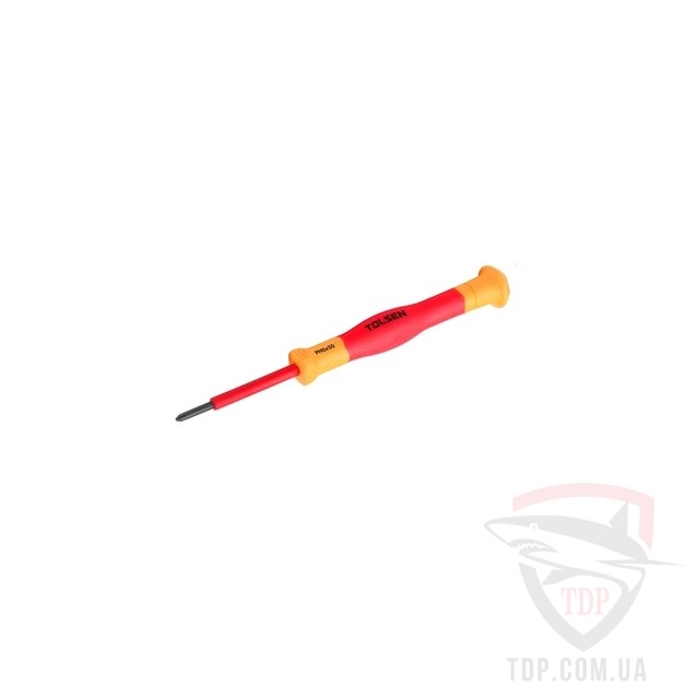 Ручной инструмент Викрутка діелектрична Tolsen Premium VDE PH00x50мм (V31600)