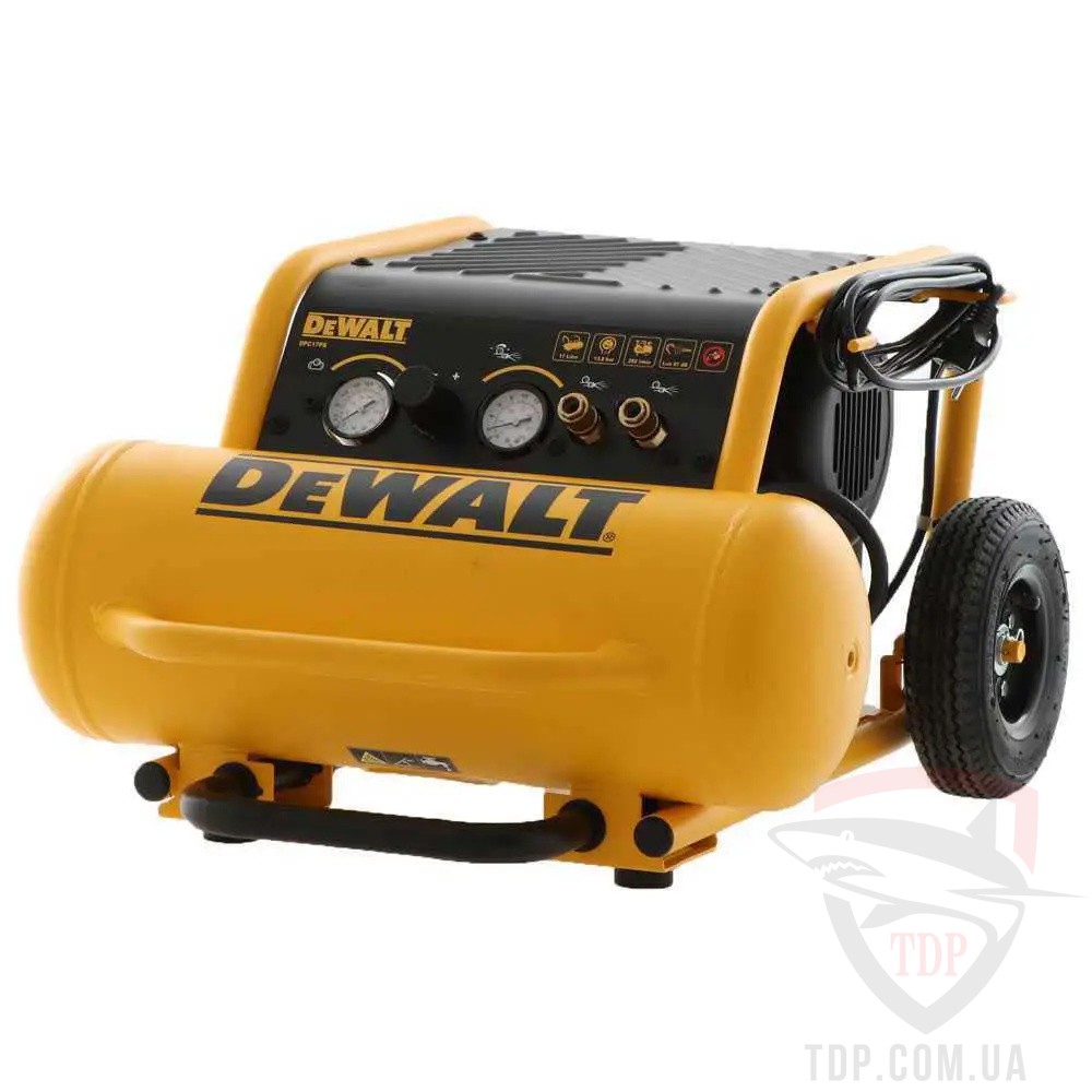 Пневмо Компресор безмасляний повітряний DeWalt DPC17PS