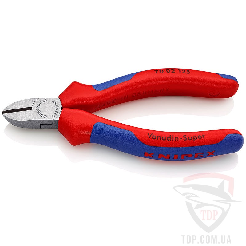 Ручной инструмент Кусачки боковые Knipex 125 мм (70 02 125)