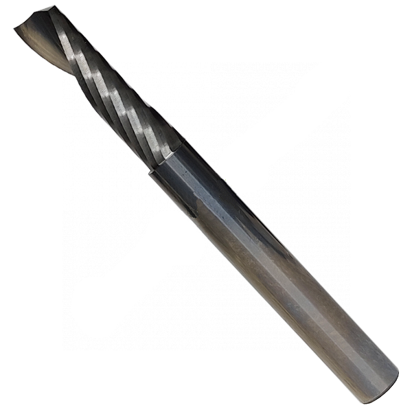 Оснастка Фреза спиральная однозубая Sekira CNC D8 d8 L80 h30 (615-083-08)