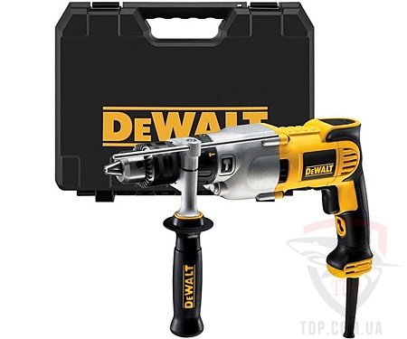 Дриль ударний DeWALT 1300 Вт (D21570K) - Фото №2