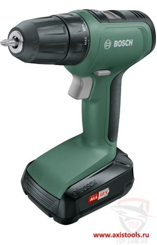 Электроинструмент Аккумуляторный шуруповерт Bosch UniversalDrill 18 1 АКБ (06039C8001)
