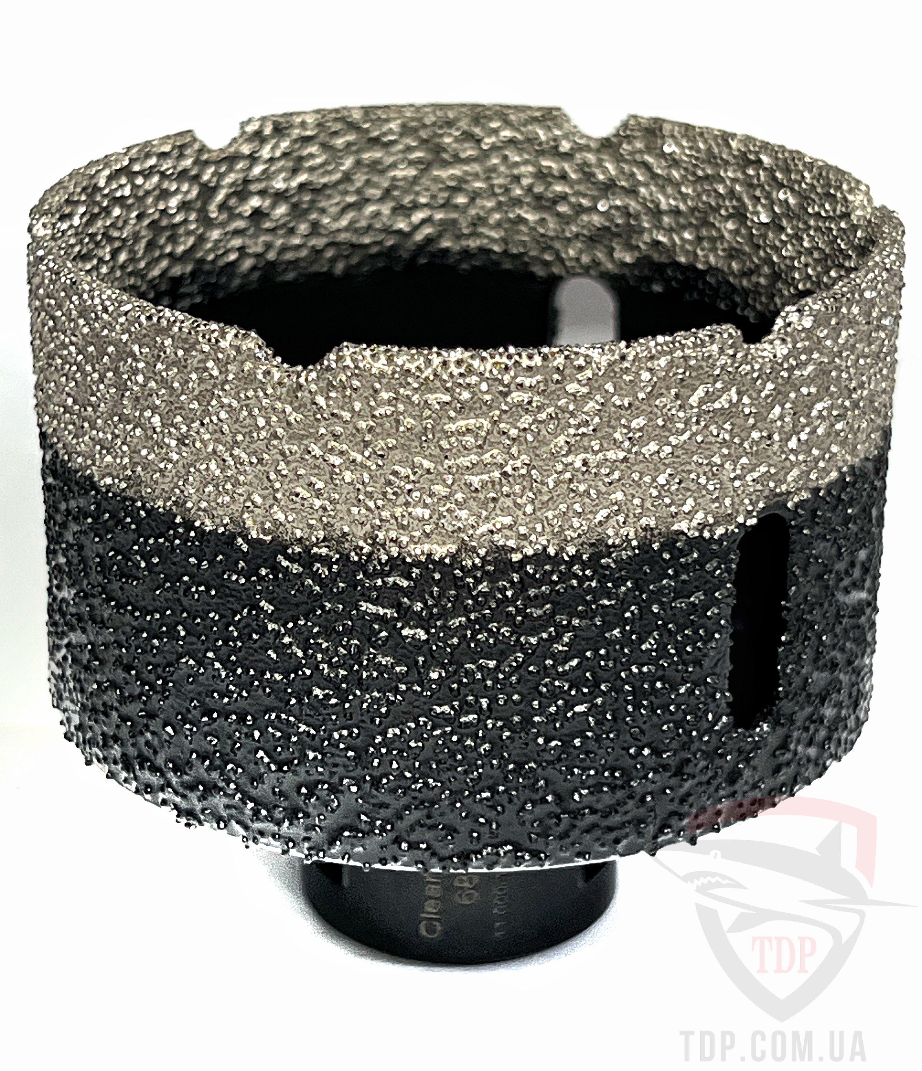 Алмазный инструмент Коронка алмазна Алмаз-Абразив 68 мм Black на КШМ M14 (04732)