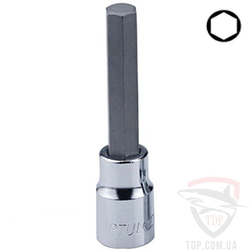 Головка с битой HEX 12х140 мм 1/2" TOPTUL (BCIA1612)