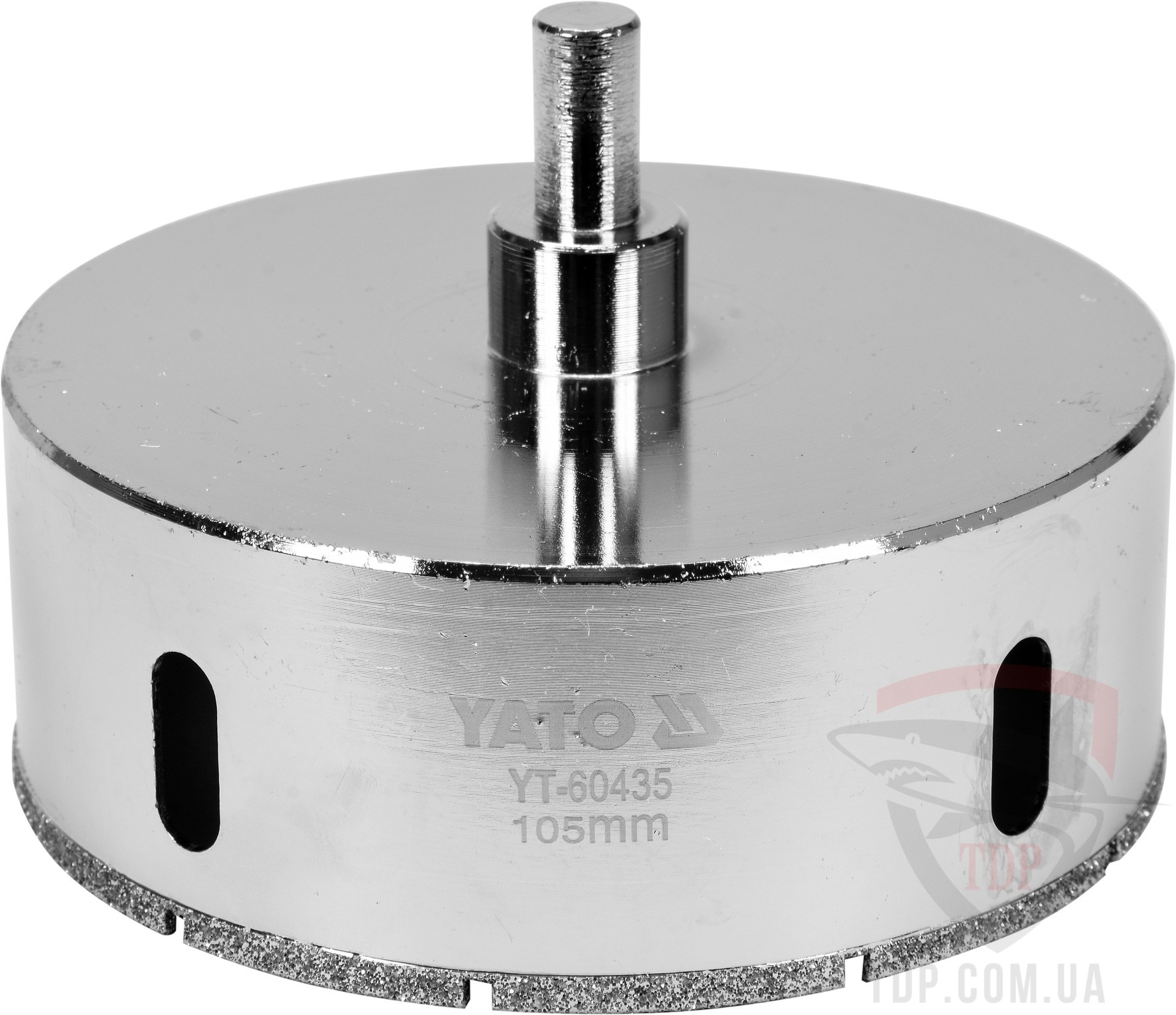 Алмазный инструмент Коронка по стеклу и гресу Yato 105 мм (YT-60435)