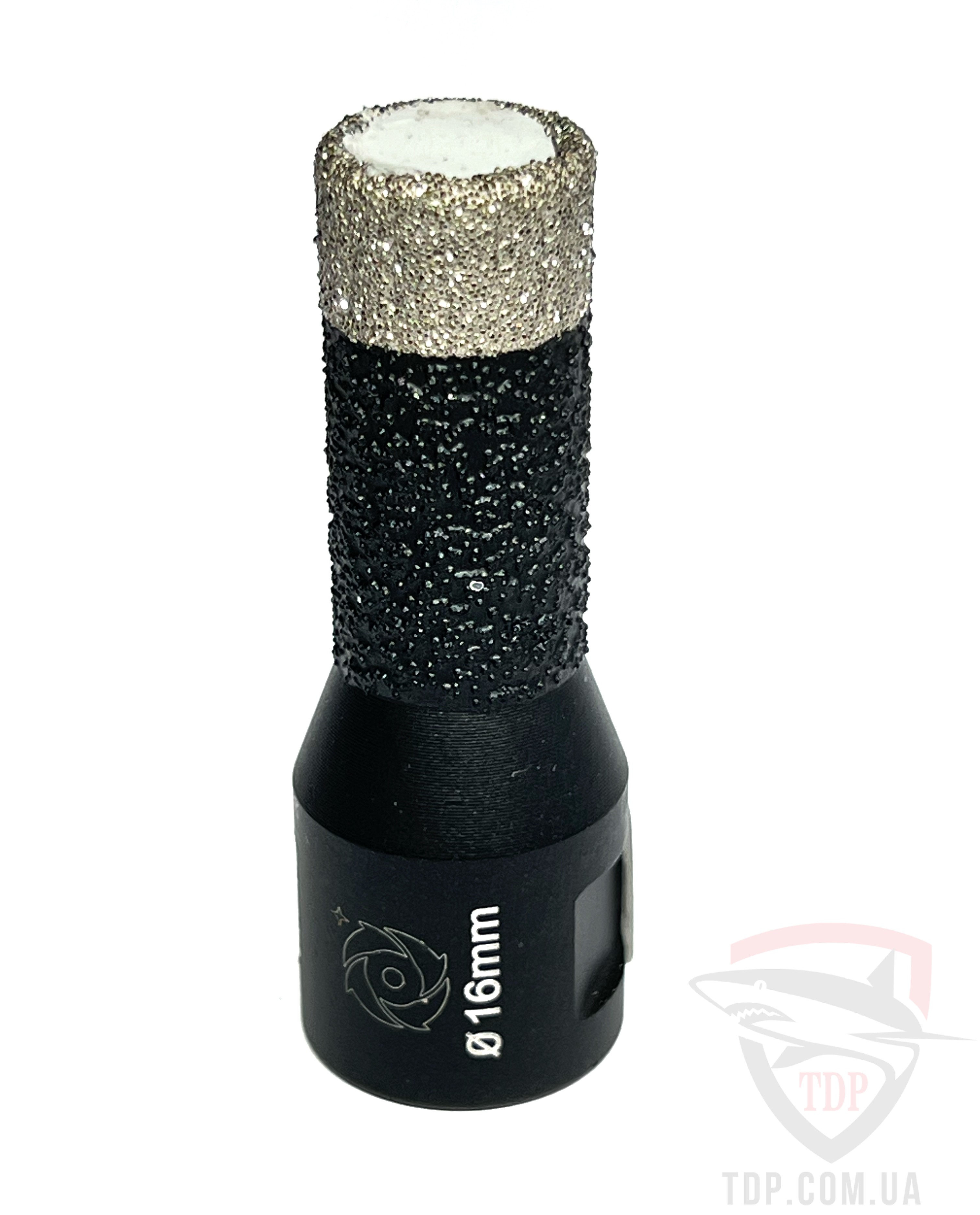 Алмазный инструмент Коронка алмазна Алмаз-Абразив 16 мм Black на КШМ M14 (04716)
