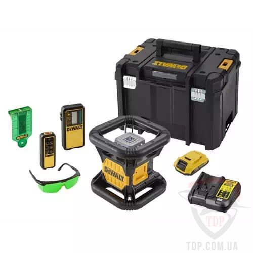 Измерительная техника Рівень лазерний ротаційний DeWALT 18В XR Li-Ion (DCE079D1G)