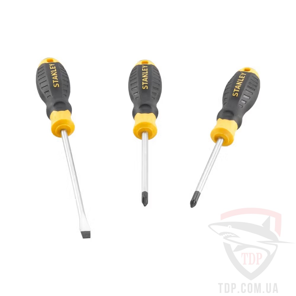Ручной инструмент Набір викруток STANLEY CushionGrip 3шт (STHT16168-0)
