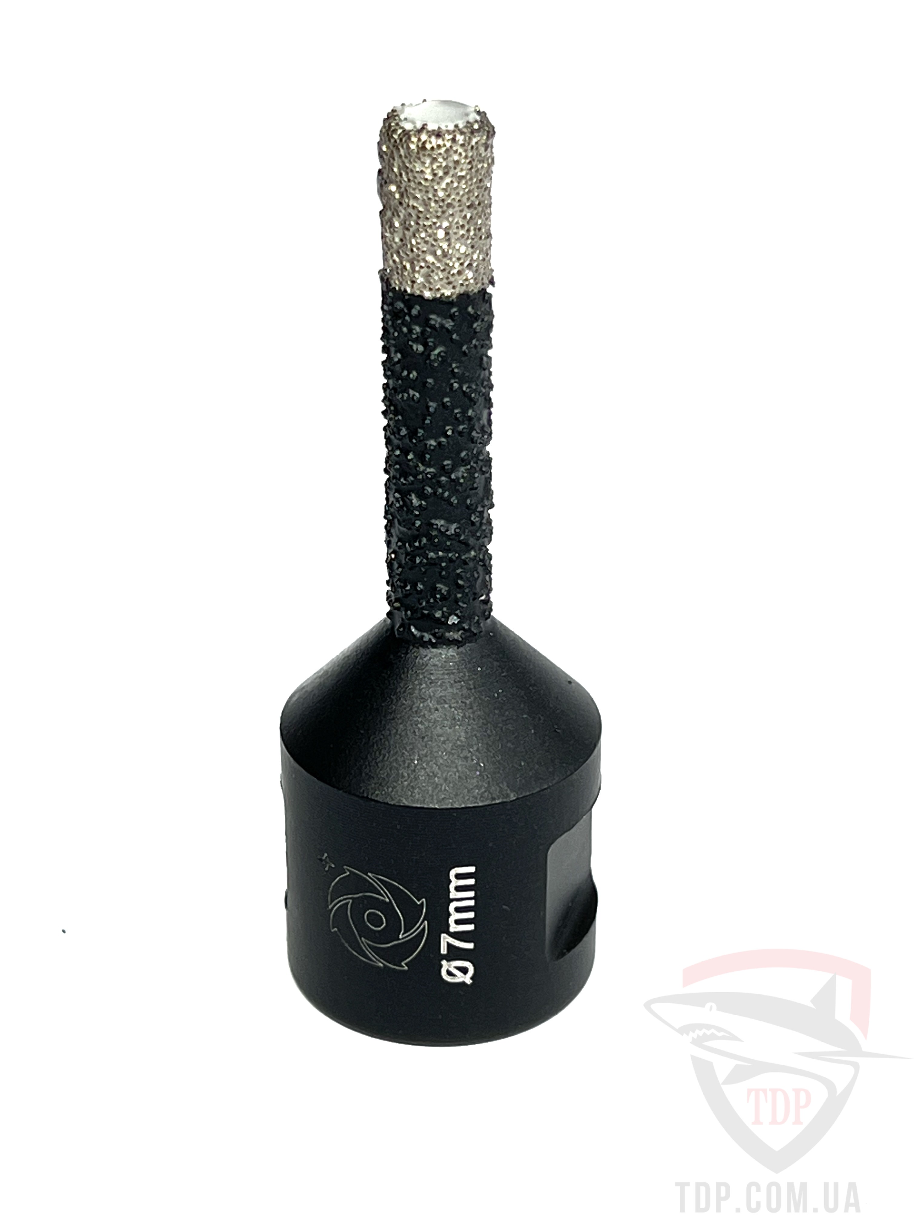 Алмазный инструмент Коронка алмазна Алмаз-Абразив 7 мм Black на КШМ M14 (04710)