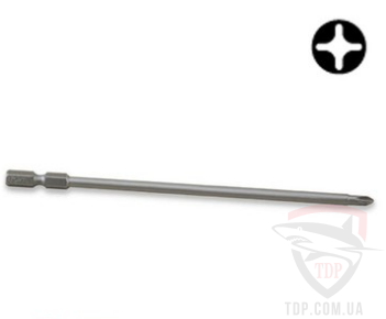 Бита 1/4" PH2*150 мм под шуруповерт TOPTUL (FSMC0802)