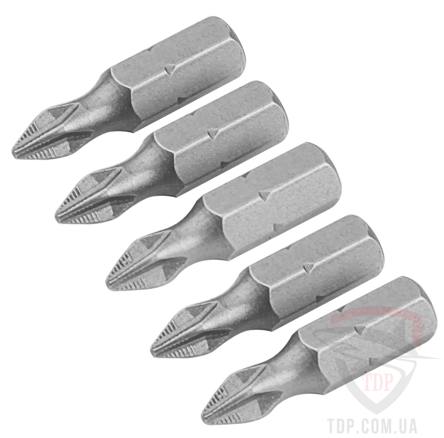 Бита TOLSEN PH2*25 мм, 5 шт блистер (T20271)