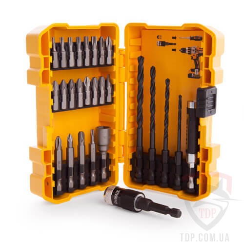 Биты и адаптеры Набор бит и насадок DeWALT (DT71700)