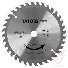 Пильный диск по дереву Yato 165x16x36z (YT-60591)
