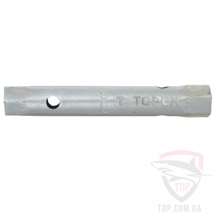Ручной инструмент Ключ торцевой Topex трубчатый двухсторонний 20х22  мм (35D937)