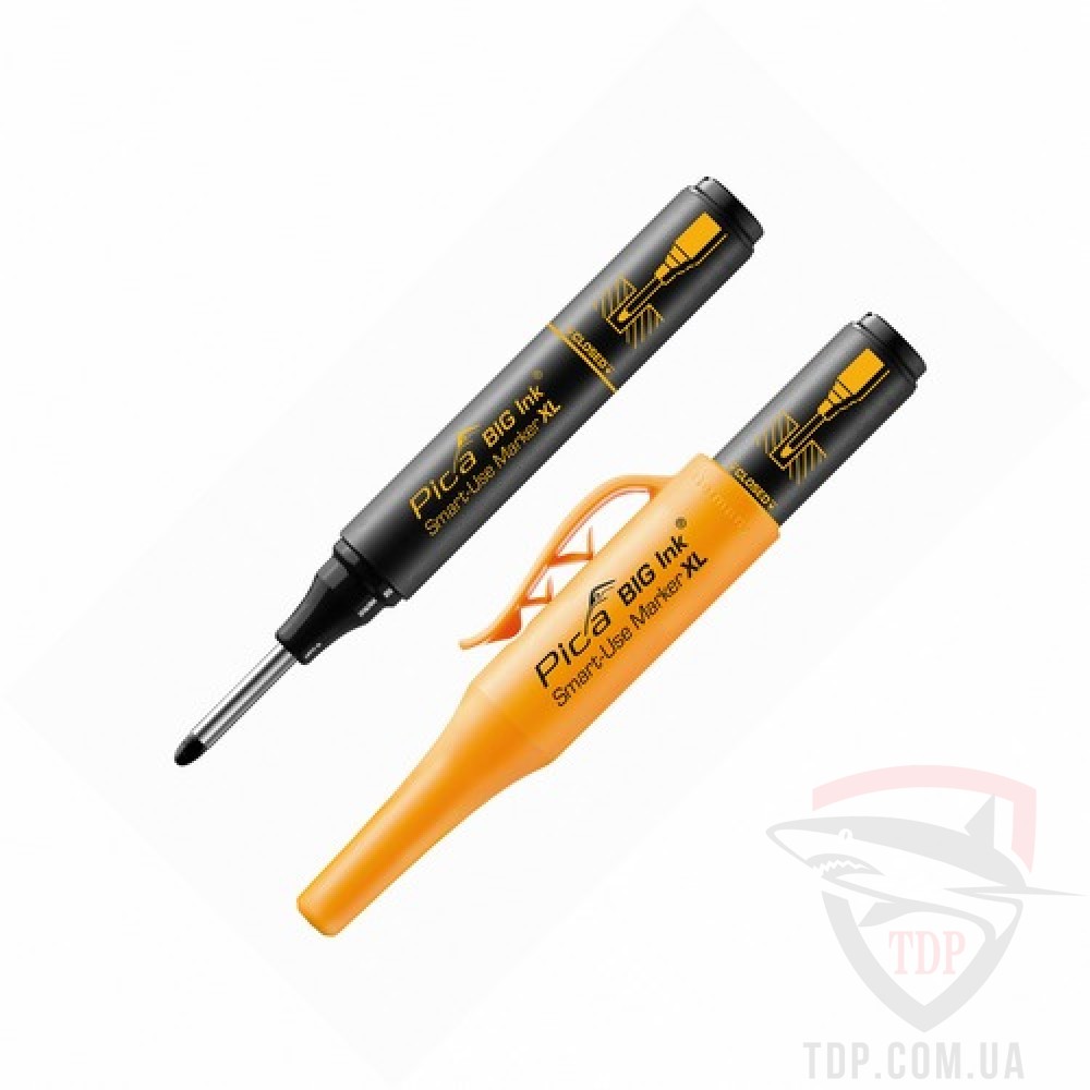 Маркер з довгим носиком Pica BIG Ink Smart-Use Marker XL чорний (170/46)