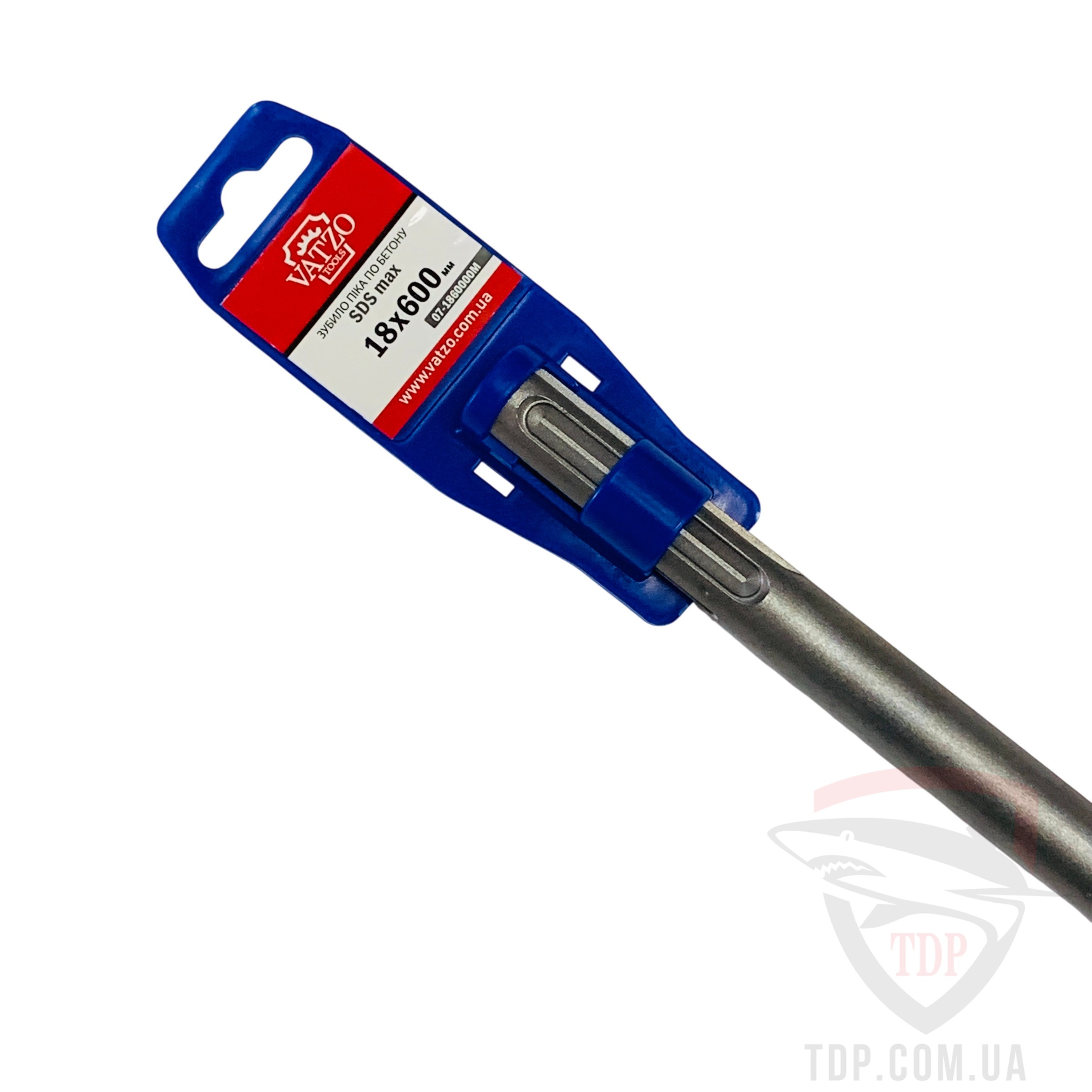 Піка по бетону VATZO SDS-max 18х600мм (07-1860000M) - Фото №2
