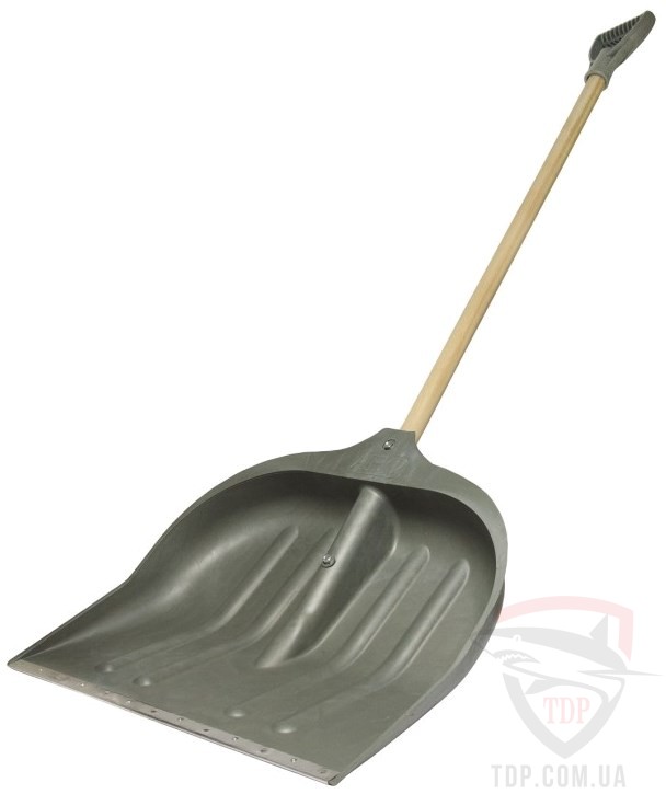 Лопата снеговая MASTER TOOL с черенком и ручкой 485*400 мм (14-6212)