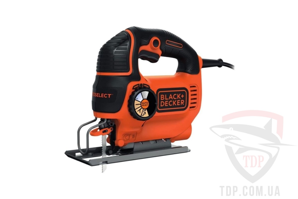 Электроинструмент Лобзик BLACK+DECKER 550 Вт (KS801SEK)