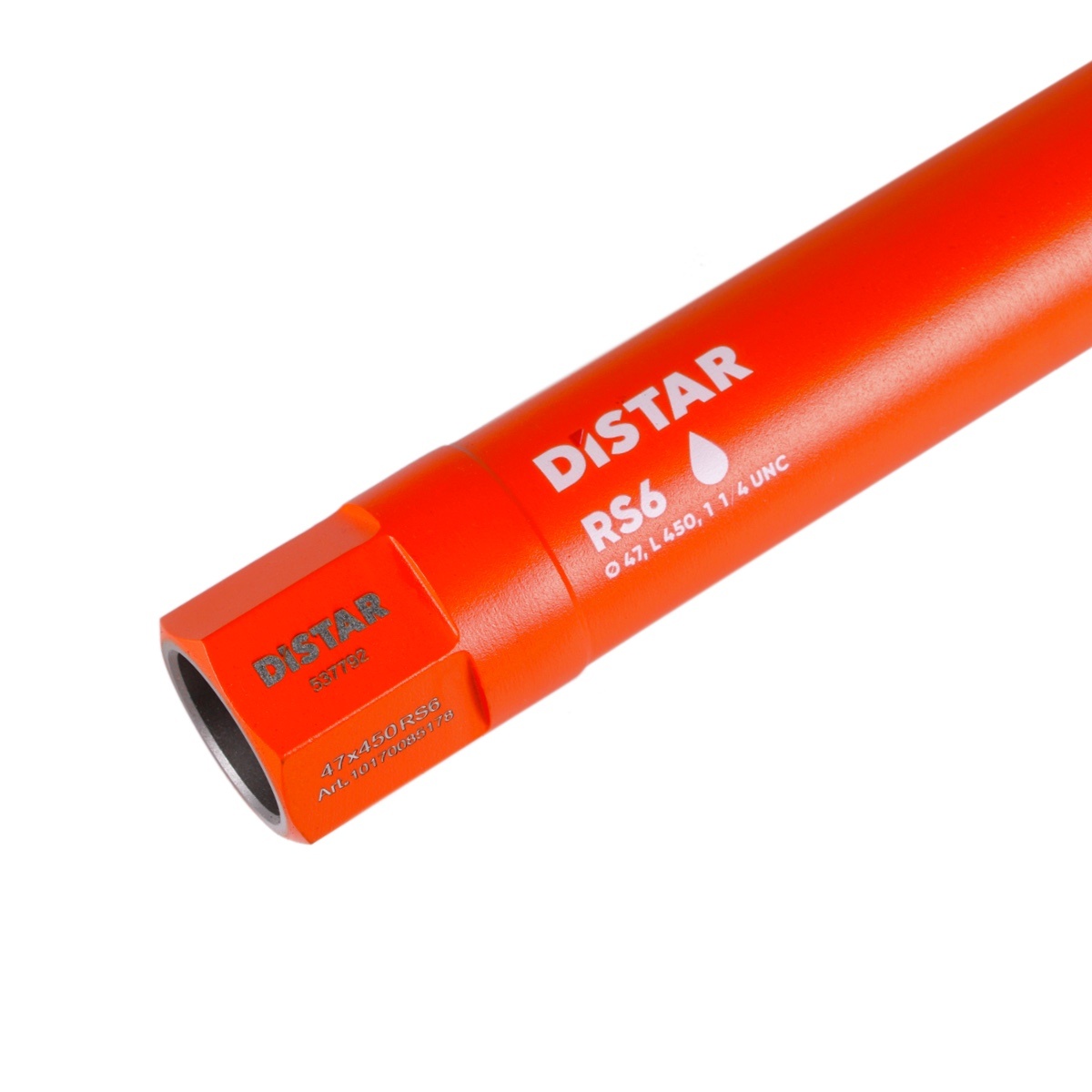 Свердло алмазне Distar по армованому бетону DDS-W RS6 47x450-4x1 1/4 UNC (10170085178) - Фото №2