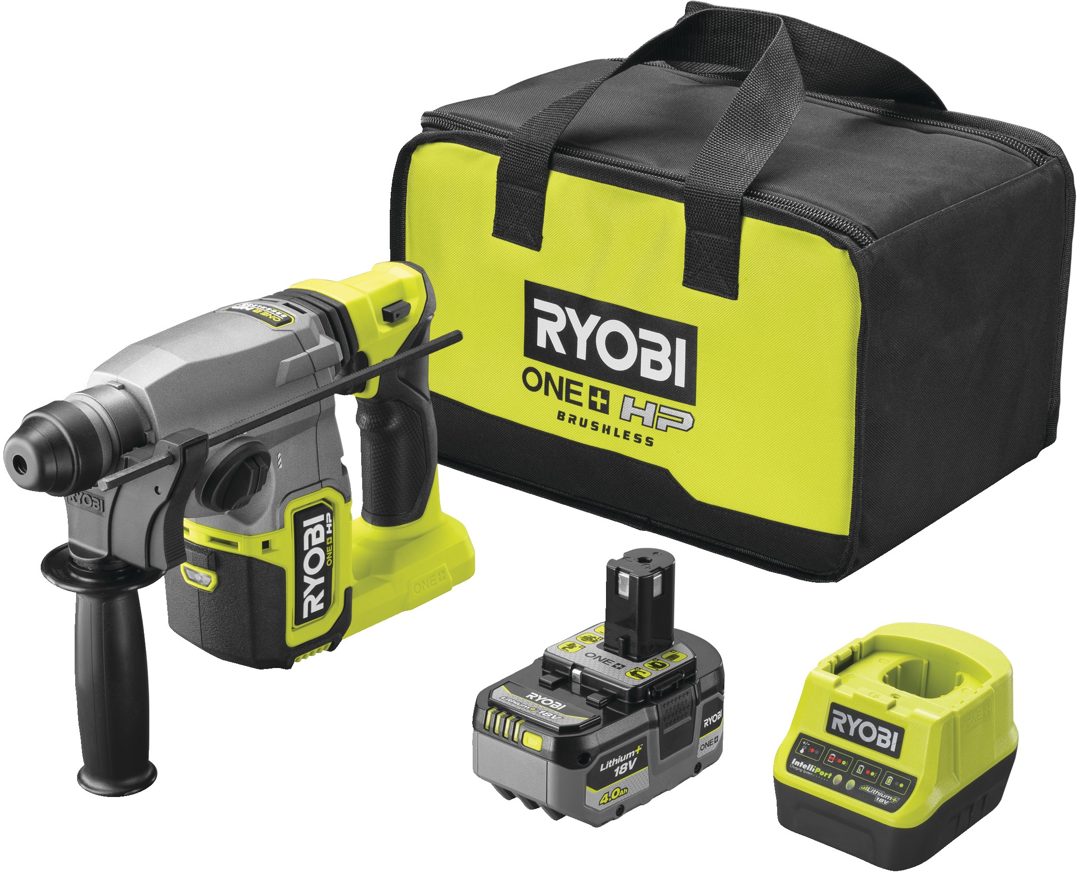 Электроинструмент Перфоратор акумуляторний Ryobi RSDS18X-1C40S SDS+ ONE+ НР (5133005383)
