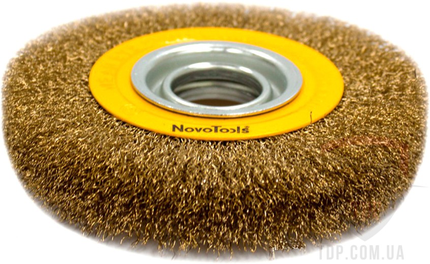 Оснастка Щетка дисковая NovoTools 200х22.2 мм двойная