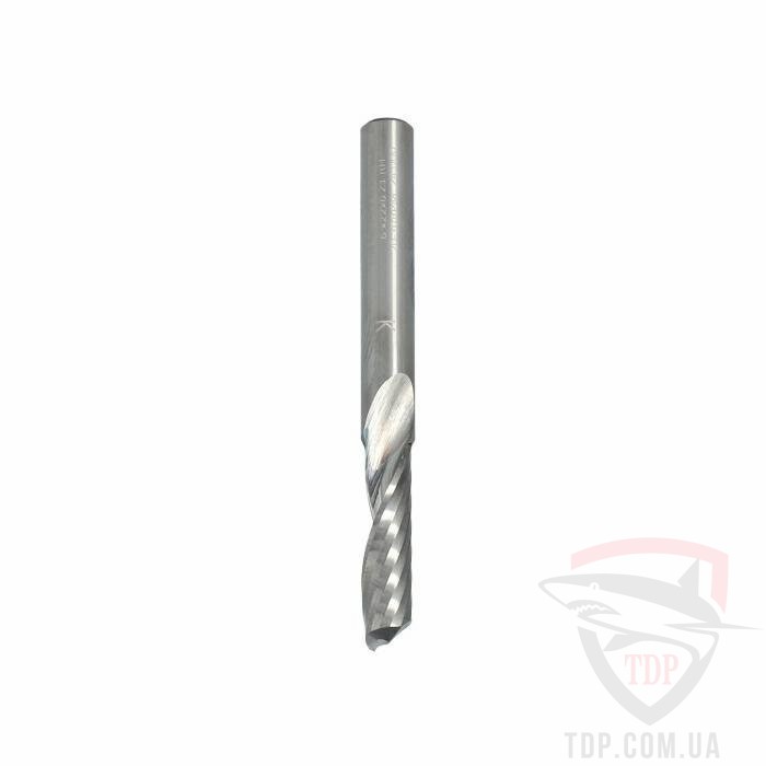 Фрезы для ЧПУ Фреза спіральна однозуба Ita Tools D6 d6 L60 h22 (ST28.06.022.060.06R)