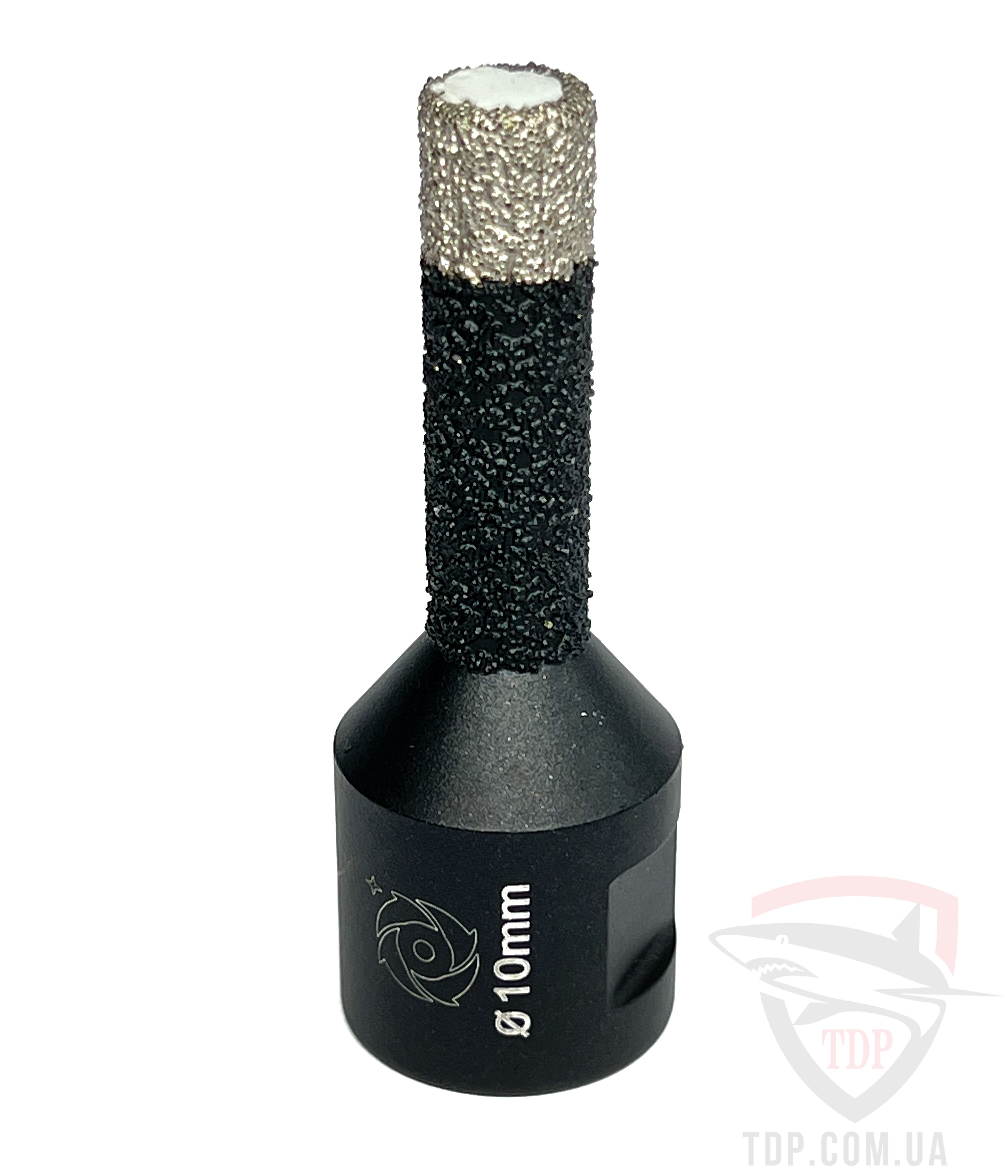 Алмазный инструмент Коронка алмазна Алмаз-Абразив 10 мм Black на КШМ M14 (04712)