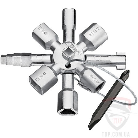 Ручной инструмент Ключ многофункциональный Knipex TwinKey (00 11 01)