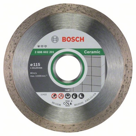 Алмазный диск Bosch Standard for Ceramic 115*22 - Фото №2